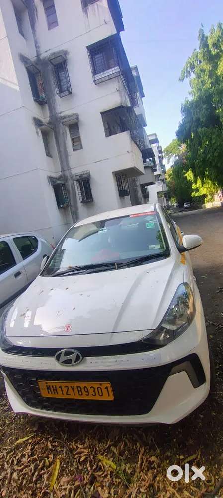Hyundai Aura 2025 Cng & Hybrids 8000 Km Driven (yellow Number Plate)
