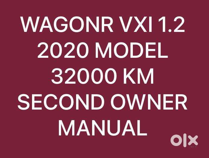 Maruti Suzuki Wagon R Vxi 1.2, 2020, Petrol