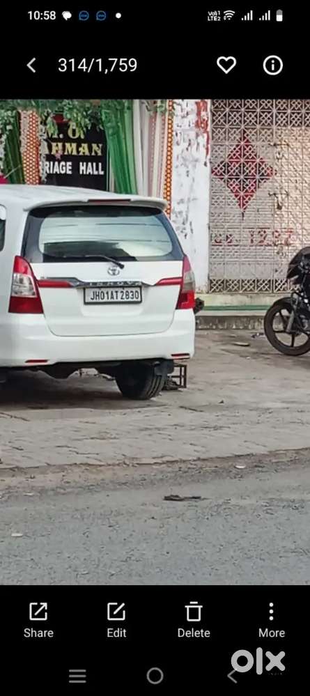 Toyota Innova Diesel 2012 Variant