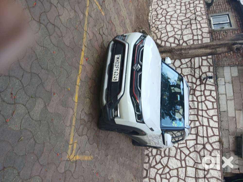 2023 Maruti Brezza At Petrol, White Colour With 2 Year Extended Warran