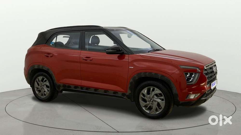 Hyundai Creta 1.4 Sx (o) Turbo Petrol Dct Dual Tone, 2021, Petrol