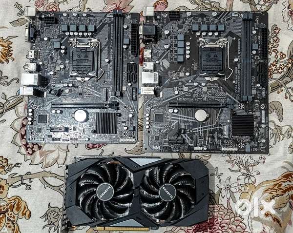 H510 2 MOTHERBOARD AND 1660 6GB GRAPHIC CARD