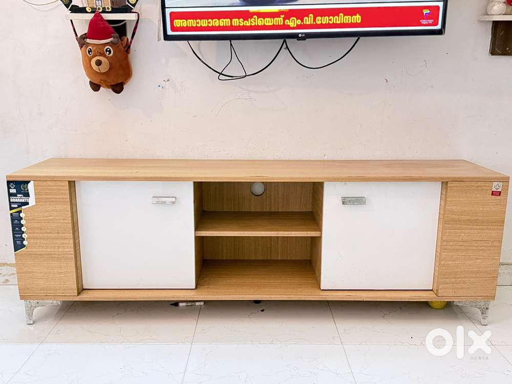 Wooden TV Unit with Storage