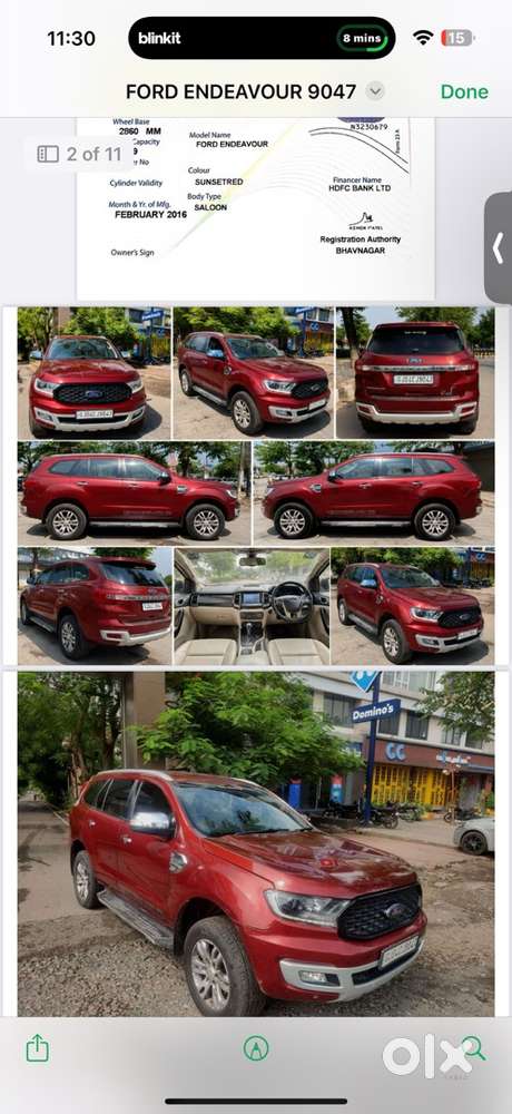 Ford Endeavour Diesel 2016