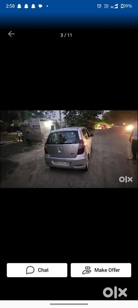 Hyundai I10 Magna 2012 Cng Vilid 8 Months