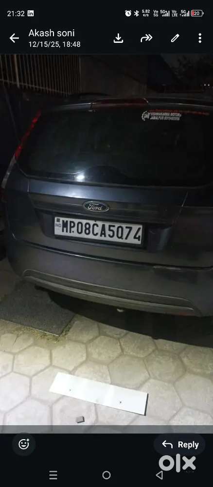 Ford Figo 2014 Diesel 70000 Km Driven And Well Condition.