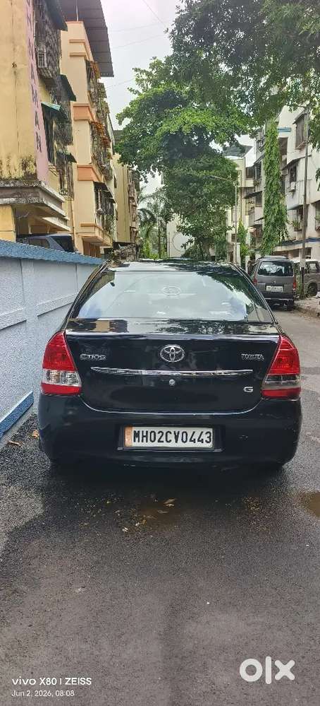 Toyota Etios 2012 Cng & Hybrids 156000 Km Driven