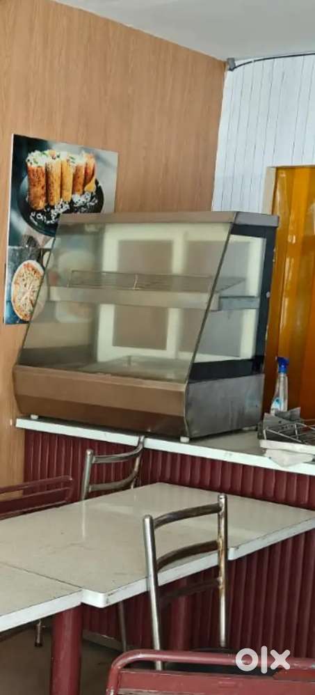Stainless Steel 5 Star Food Showcase