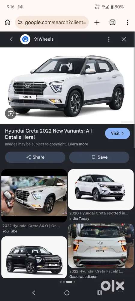 Hyundai Creta Facelift 2022