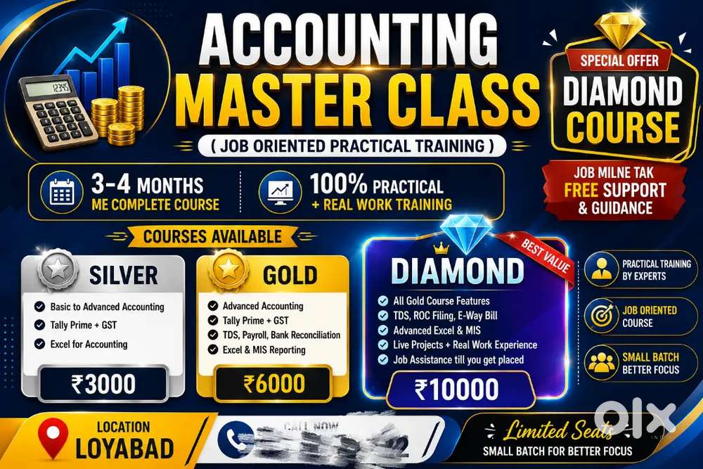 Gst Tally accounting, ITR & GST Filing Class