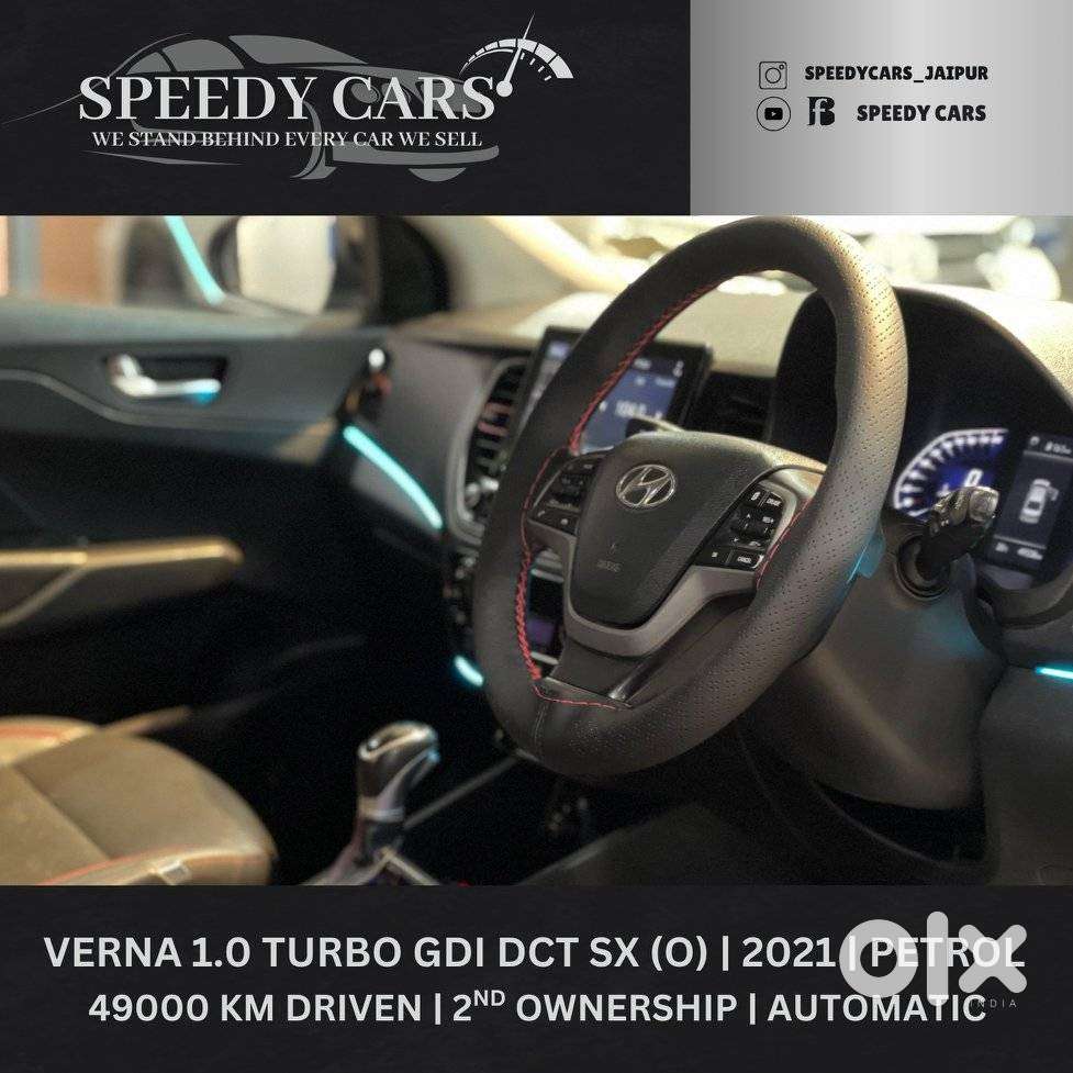 Hyundai Verna 1.0 Sx (o) Turbo Gdi Dct, 2021, Petrol