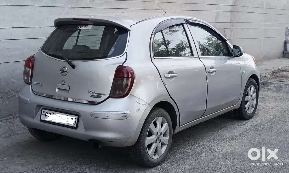Nissan Micra Silver Colour 2012