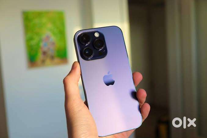 Iphone 14 pro 256GB scratch lees mobile battery 87 - Mobile Phones