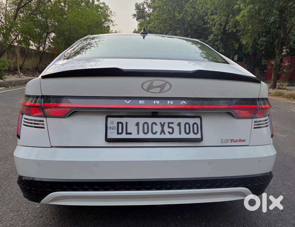 Hyundai Verna 1.5 Sx (o) Turbo Petrol Dct, 2024, Petrol