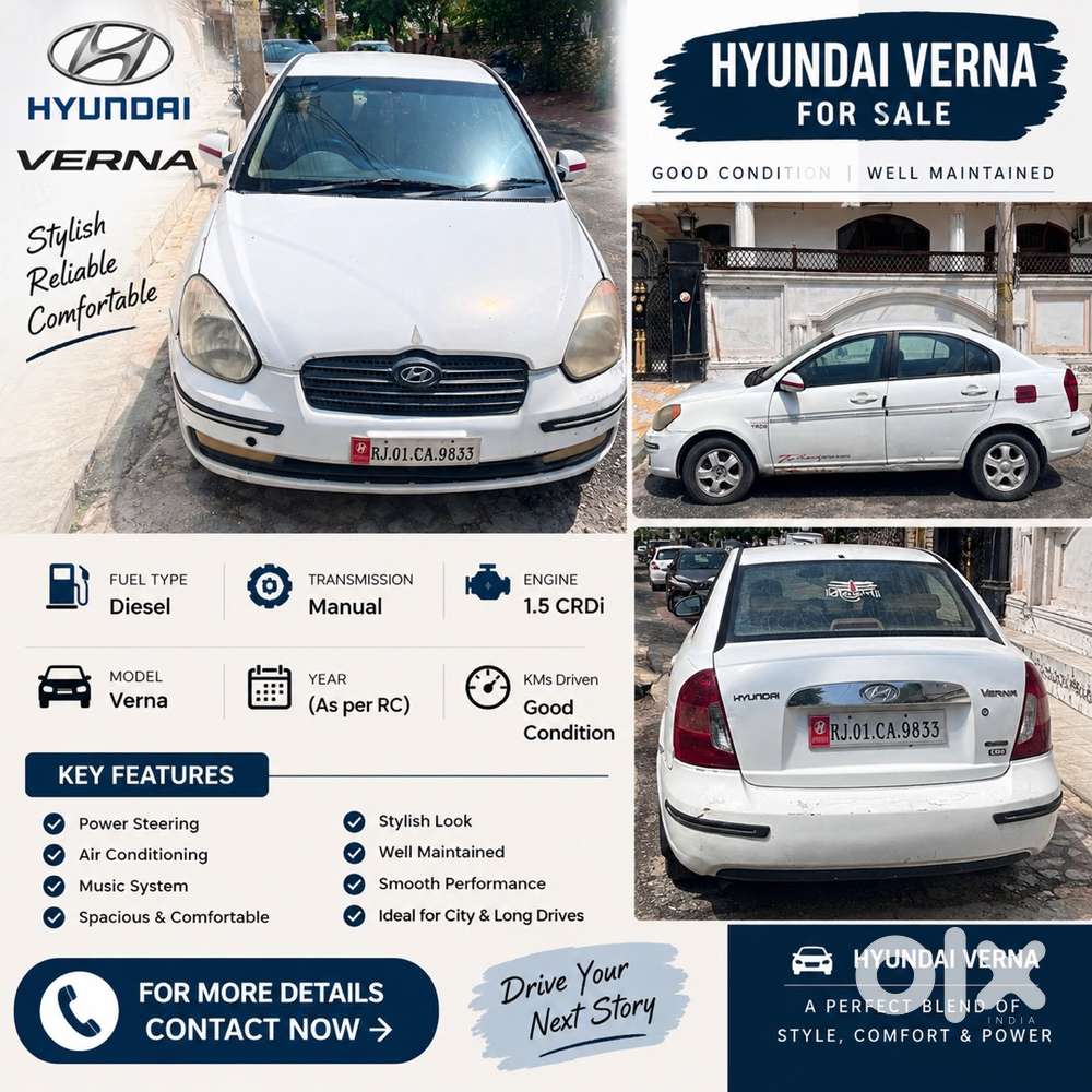 Hyundai Verna 2010 Diesel Manual