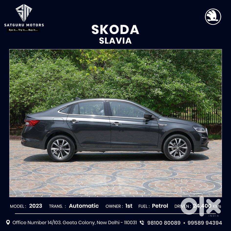 Skoda Slavia 1.0 Tsi Style At, 2023, Petrol