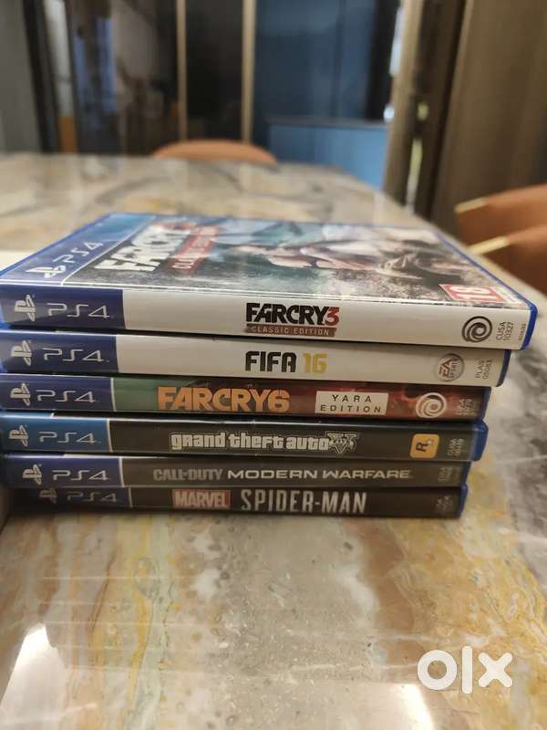 PS4 games , working condition