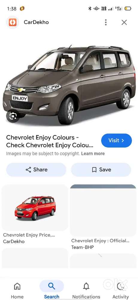 Chevrolet Enjoy 2016 Diesel 300000 Km Driven