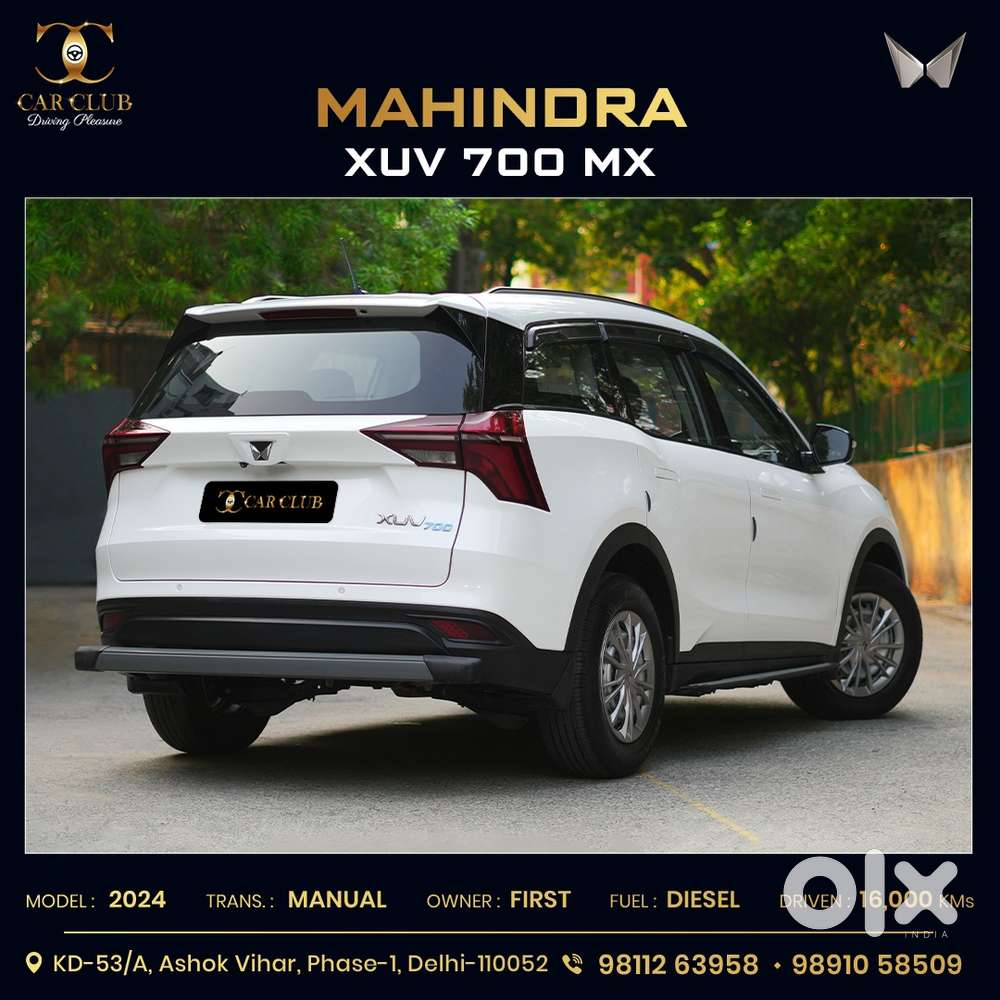 Mahindra Xuv700 Mx Diesel Mt 5 Str (e), 2024, Diesel