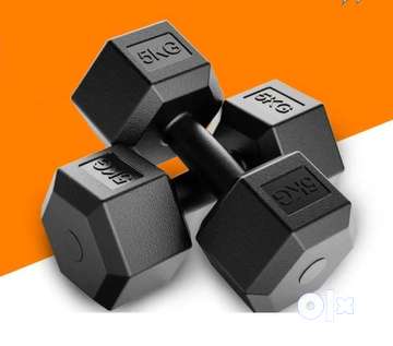 Dumbbells set 10kg olx sale