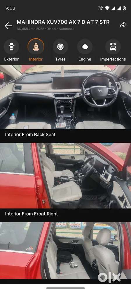 Mahindra Xuv700 2022 Diesel Luxury Pack
