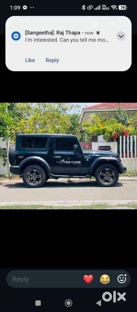 Mahindra Thar Lx 4-str Hard Top At, 2023, Diesel
