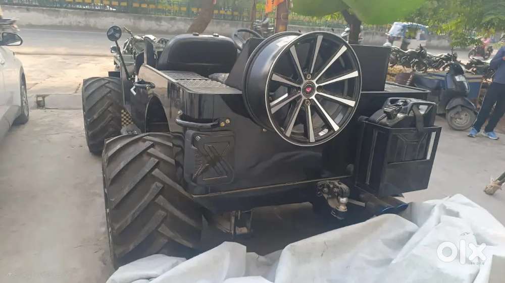 Open Jeep Fully Modified With Music System