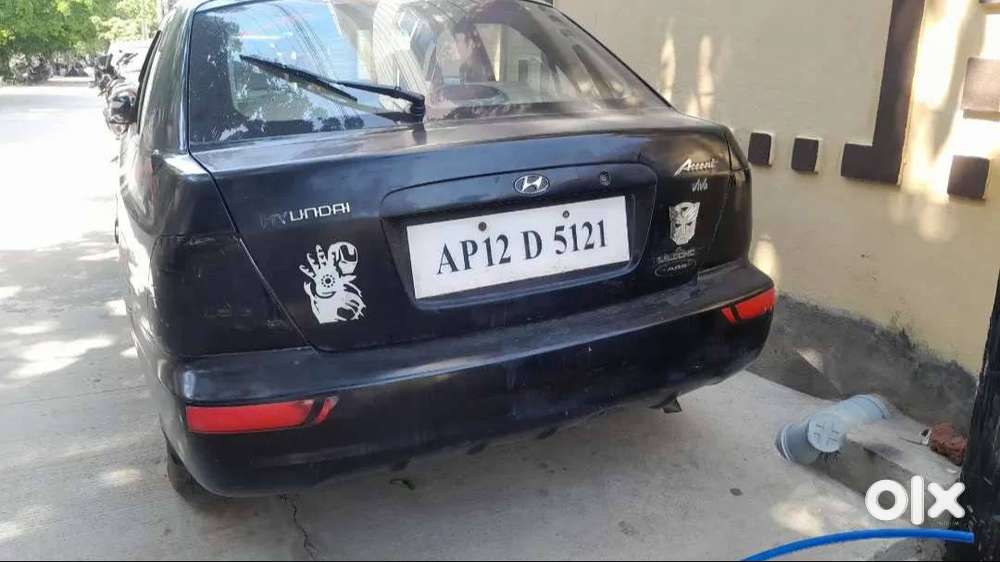 Hyundai Accent Vivo 2003 Black Less Driven