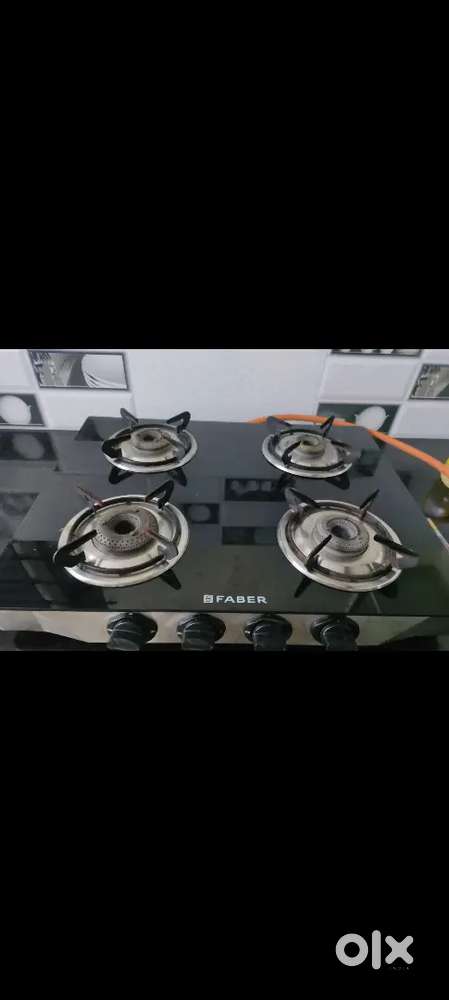 Faber 4 burner gas stove