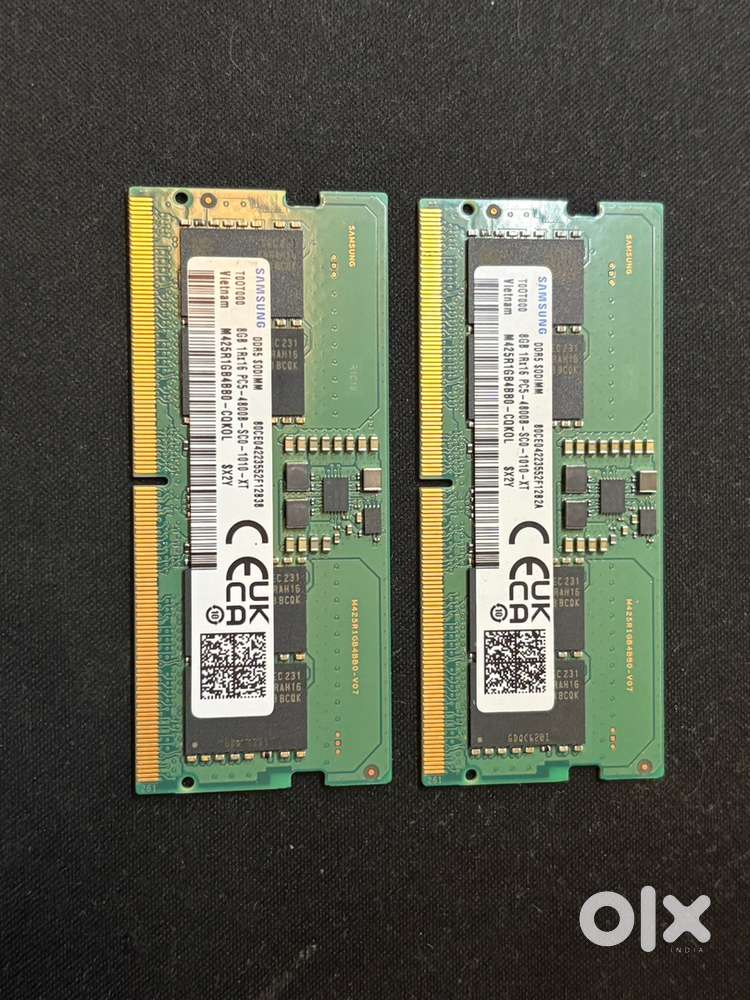 Samsung 8gb DDR5 4800mhz Ram x 2