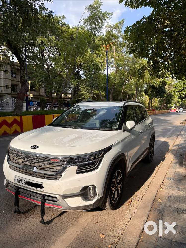 Kia Seltos Gt Line 1.4 Turbo Petrol Mt  2019  White  Top Model