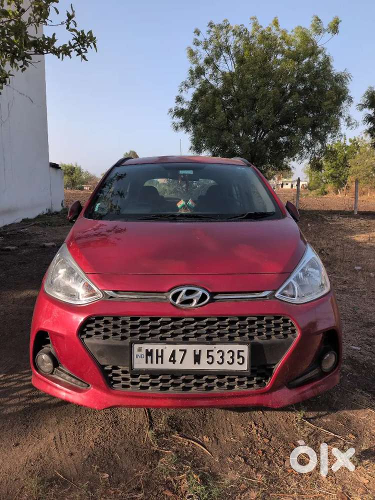 Hyundai Grand I10 2018 Top Model Cherry Red