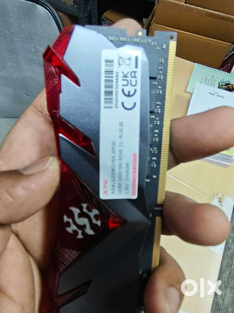 Adata Xpg Gammix D30 8gb (8gbx1) Ddr4 3200mhz Red Ram