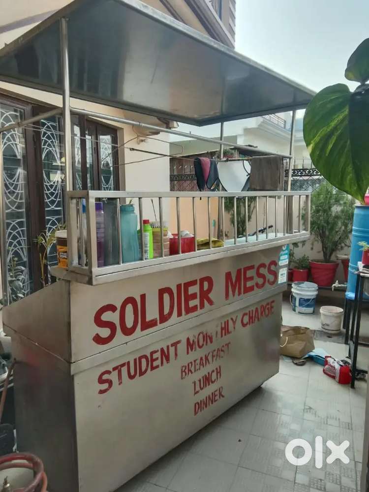 Stainless Steel Commercial Cooking Counter