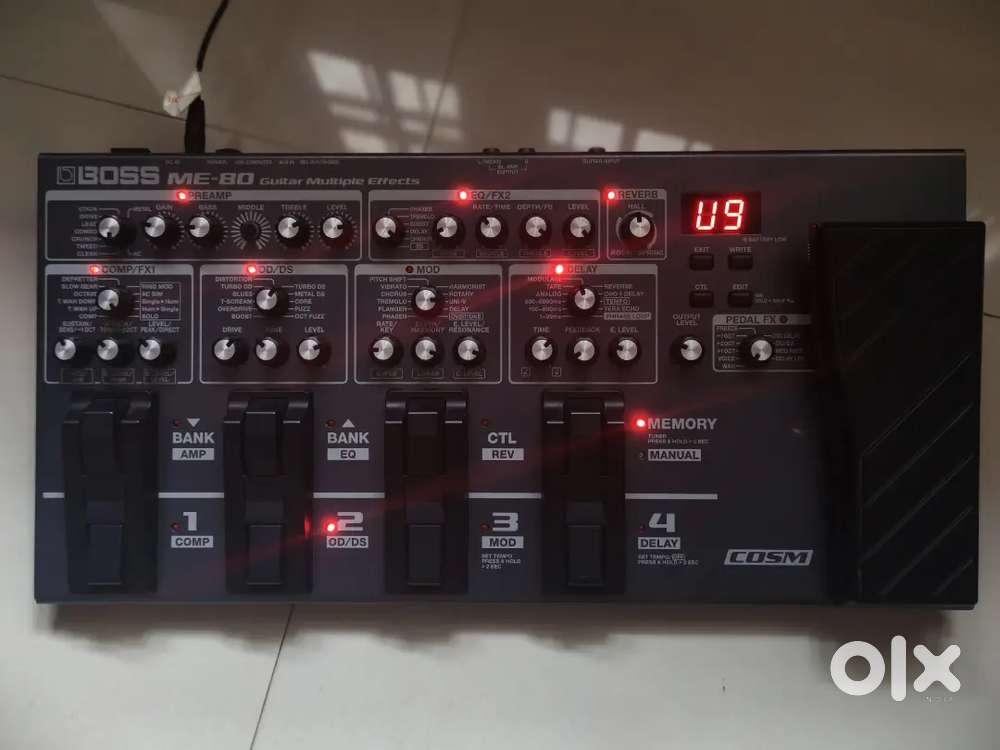 Boss ME-80 Processor for Guitar,Bass,Violin etc - Musical