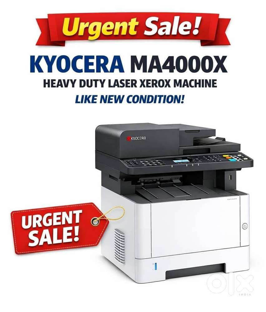 Kyocera MA4000X Xerox Machine | 40 PPM | Auto Duplex | Urgent Sale