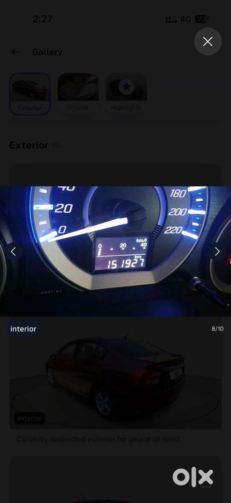 Honda City Petrol Mt 2013