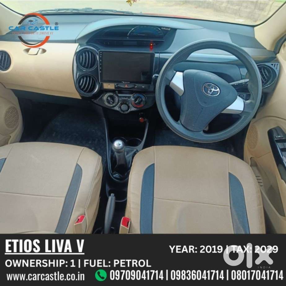 Toyota Etios Liva 1.2 V, 2019, Petrol
