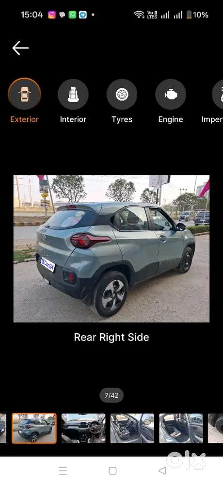 Tata Punch Adventure Model Dec 2021 Well Condition