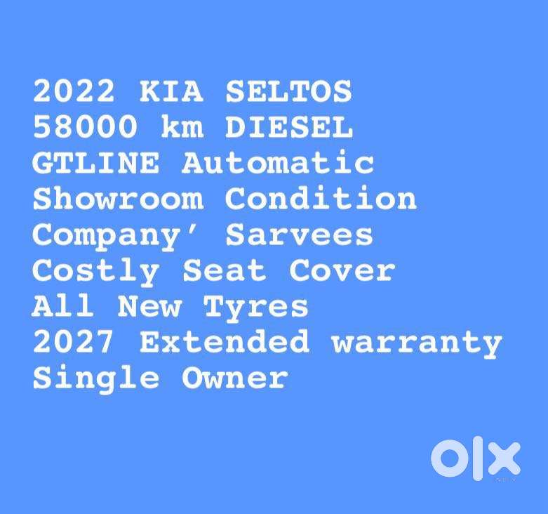 Kia Seltos 1.5 Gtx+ Diesel At, 2022, Diesel