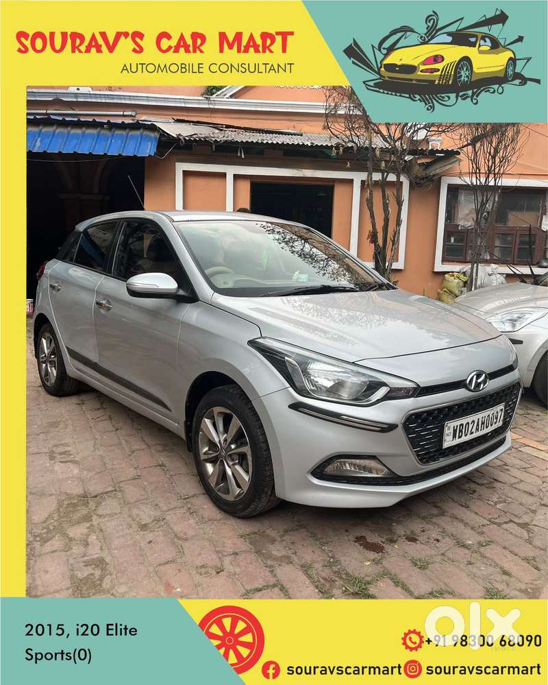 Hyundai I20 Sportz Option 1.2, 2015, Petrol