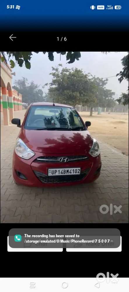 Hyundai I10 Magna 2012 Car Dr Usse Vehicle