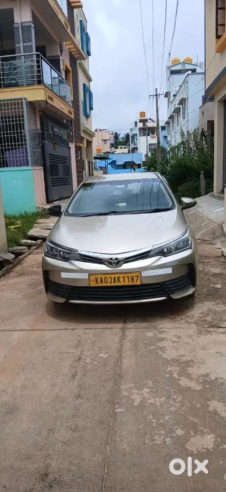 Toyota Corolla Altis Yellow Board