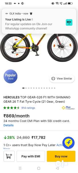 Olx pe online cycle