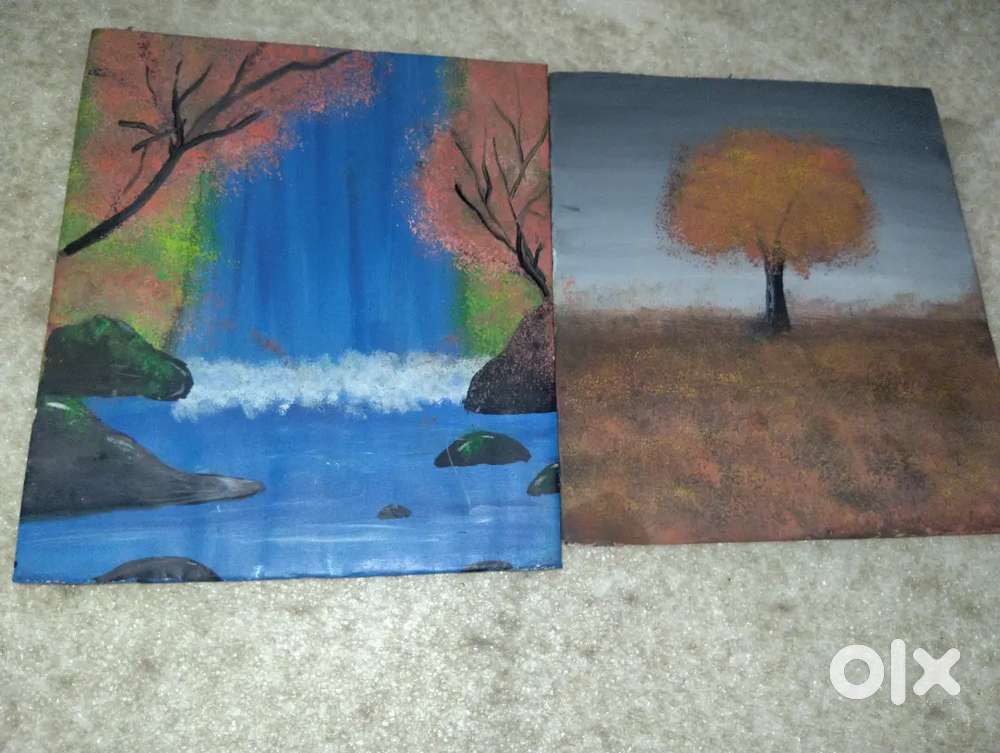 Ye ek painting hai it's cemel color painting