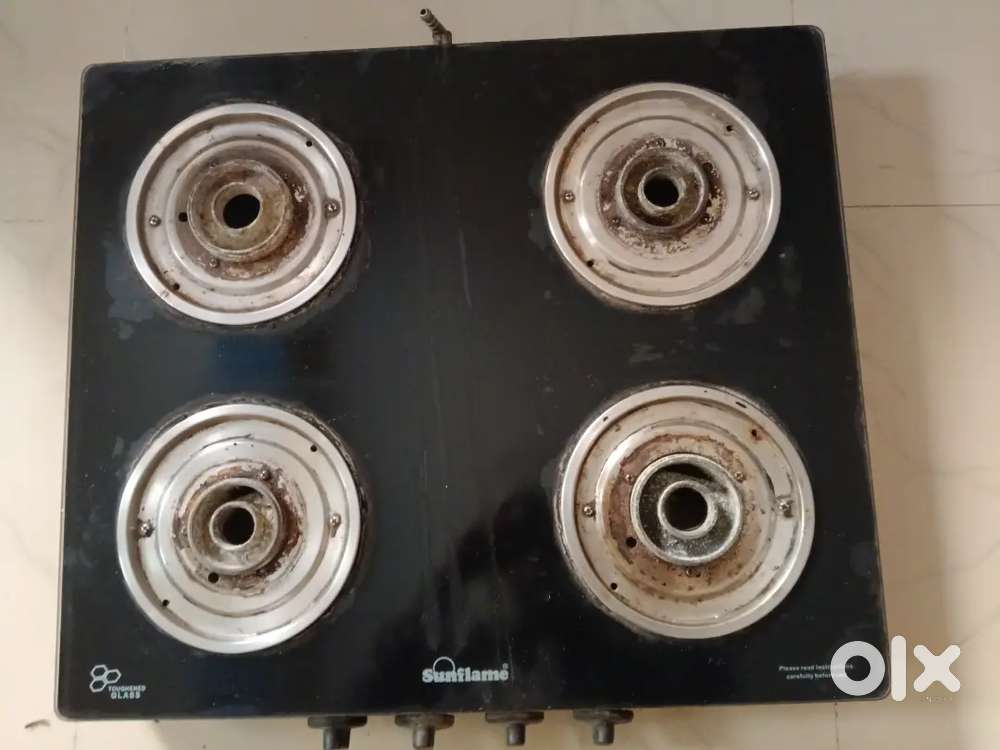 Sunfleme gas stove urgent sale good condition