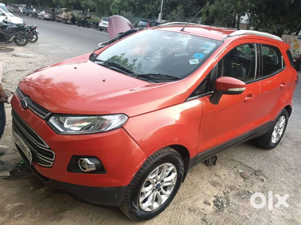 Ford Ecosport Titanium Petrol Cng 2017 Model Good Condition