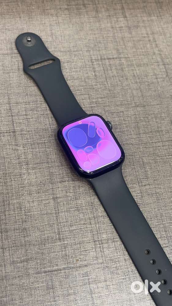 Iwatch Series 8 45mm Midnight Black Battery 78% Cellular Box Available