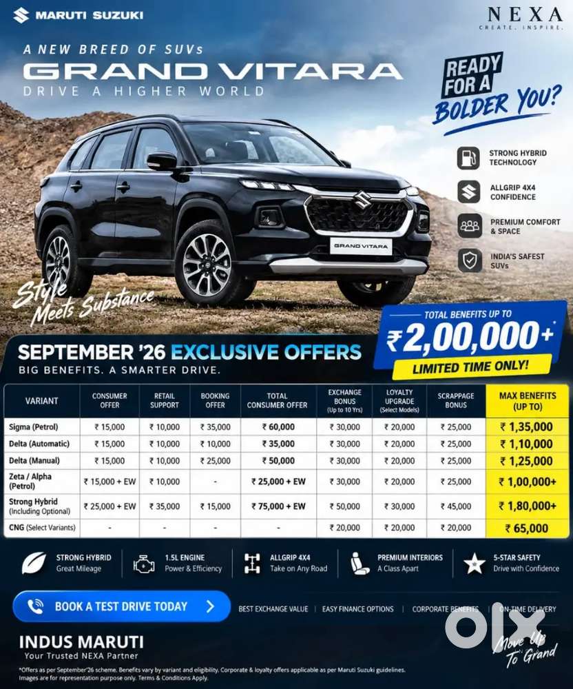 Maruti Suzuki Grand Vitara 2026