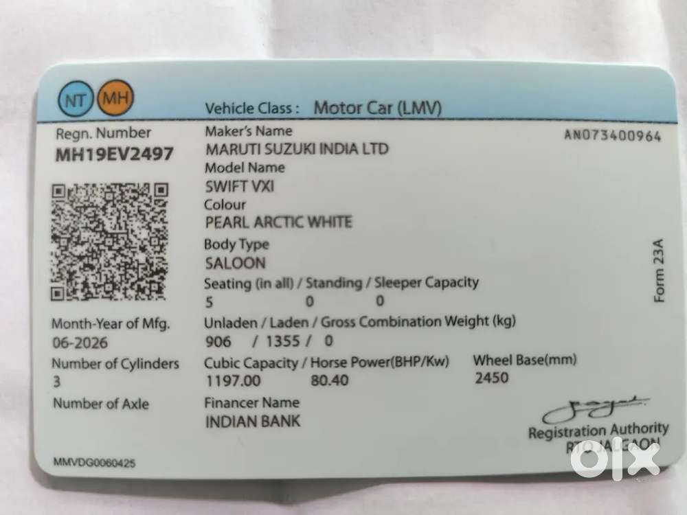 Maruti Suzuki Swift Vxi Petrol
